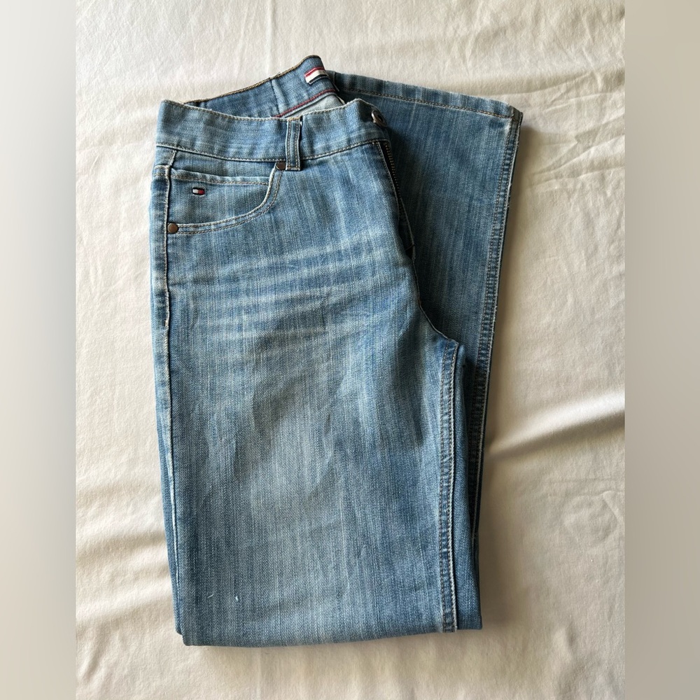 Tommy Hilfiger Jeans Womens 16 Blue Relaxed Fit - Picture 6 of 8